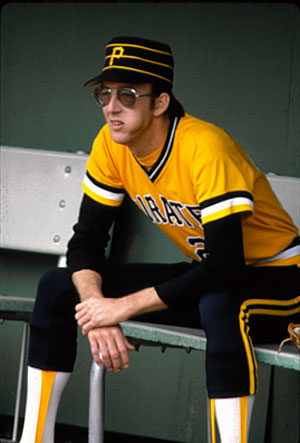1977-79 Pittsburgh Pirates Dave Parker Triple Pinstripe Jersey